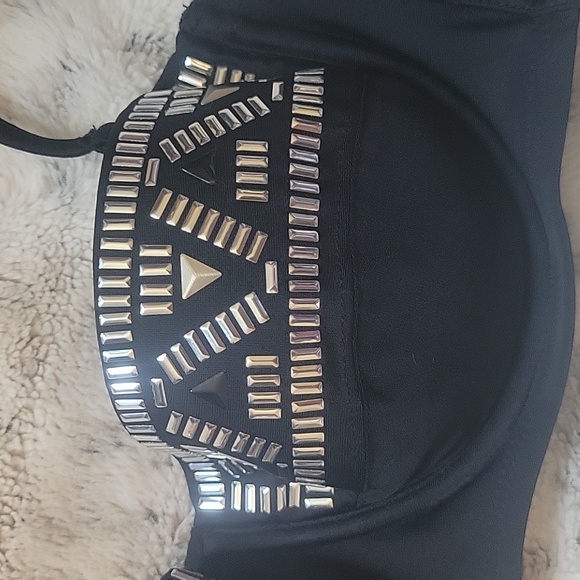 Y2K Studded Bikini Top - Picture 7 of 7